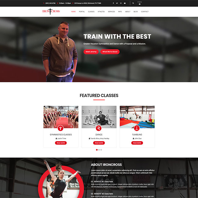 Iron Cross Gymnastics, Dance & Tumbling - Richmond, Texas